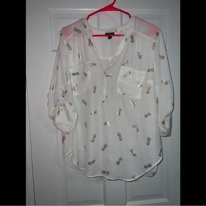 Torrid Harper Pullover Blouse